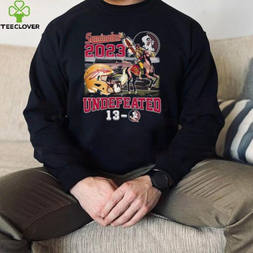 Florida State Seminoles 2023 Undefeated 13 0 Helmet Shirt