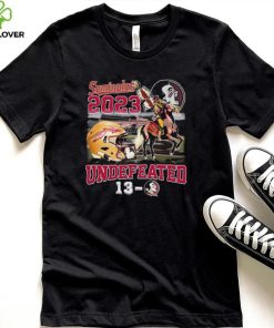 Florida State Seminoles 2023 Undefeated 13 0 Helmet Shirt