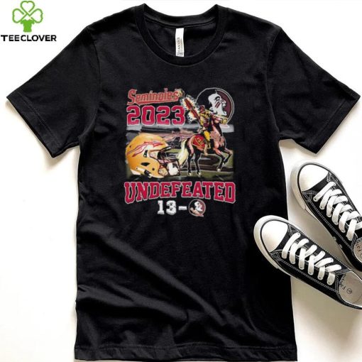 Florida State Seminoles 2023 Undefeated 13 0 Helmet Shirt