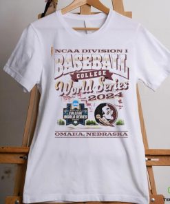 Florida State Seminoles 2024 NCAA Baseball College World Series shirt 1 Florida State Seminoles 2024 NCAA Baseball College World Series shirt