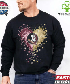 Florida State Seminoles Crystal Heart Shirt