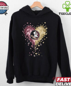 Florida State Seminoles Crystal Heart Shirt