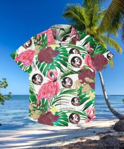 Florida State Seminoles Flamingo Hawaiian Shirt