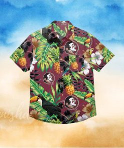 Florida State Seminoles Floral Hawaiian Shirt