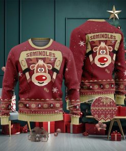 Florida State Seminoles Funny Ugly Christmas Sweater Ugly Sweater Christmas