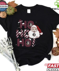 Florida State Seminoles Ho Ho Ho Santa Claus Christmas shirt