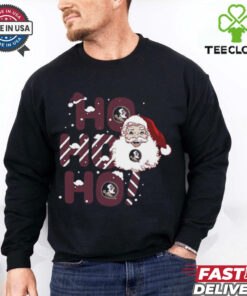 Florida State Seminoles Ho Ho Ho Santa Claus Christmas shirt