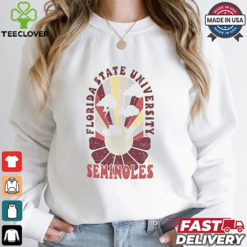 Florida State Seminoles Ivory Sunshine Sky T Shirt