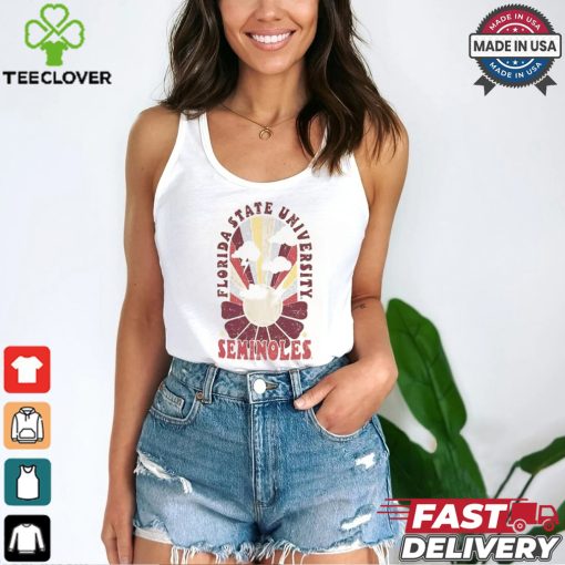Florida State Seminoles Ivory Sunshine Sky T Shirt