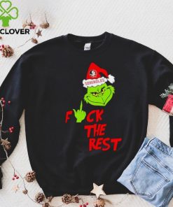 Florida State Seminoles Santa Grinch fuck the rest hoodie, sweater, longsleeve, shirt v-neck, t-shirt