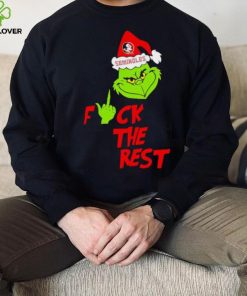 Florida State Seminoles Santa Grinch fuck the rest hoodie, sweater, longsleeve, shirt v-neck, t-shirt