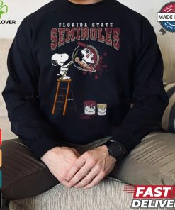 Florida State Seminoles Snoopy Painting Shirt 2 Florida State Seminoles Snoopy Painting Shirt