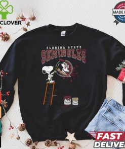 Florida State Seminoles Snoopy Painting Shirt 3 Florida State Seminoles Snoopy Painting Shirt