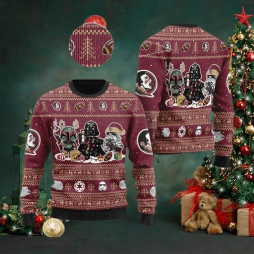 Florida State Seminoles Star Wars Ugly Christmas Sweater