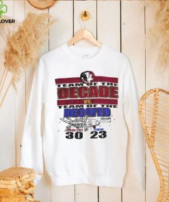 Florida State Seminoles Team of the Decade vs Florida GatorsTeam of the Decayed shirt