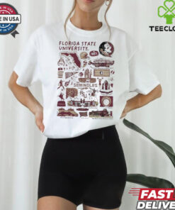 Florida State Seminoles Vive La Fete Infant Impressions artwork shirt
