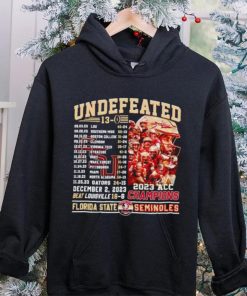 Florida State Seminoles undefeated 13 0 2023 ACC Champions hoodie, sweater, longsleeve, shirt v-neck, t-shirt