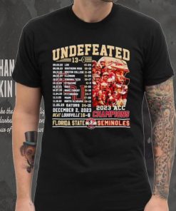 Florida State Seminoles undefeated 13 0 2023 ACC Champions hoodie, sweater, longsleeve, shirt v-neck, t-shirt