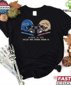 Florida State Seminoles vs Duke Blue Devils Football October 18, 2024 Matchup Set T Shirt