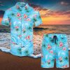 Kansas City Chiefs Hawaiian Tracksuit Floral Outfits Button Shirt Beach Shorts