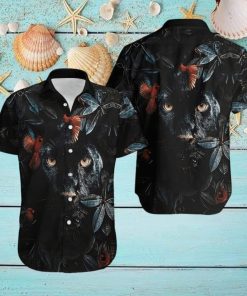 Flower Cardinal Panther Unisex Hawaiian Shirt Unisex Adult Hw2559