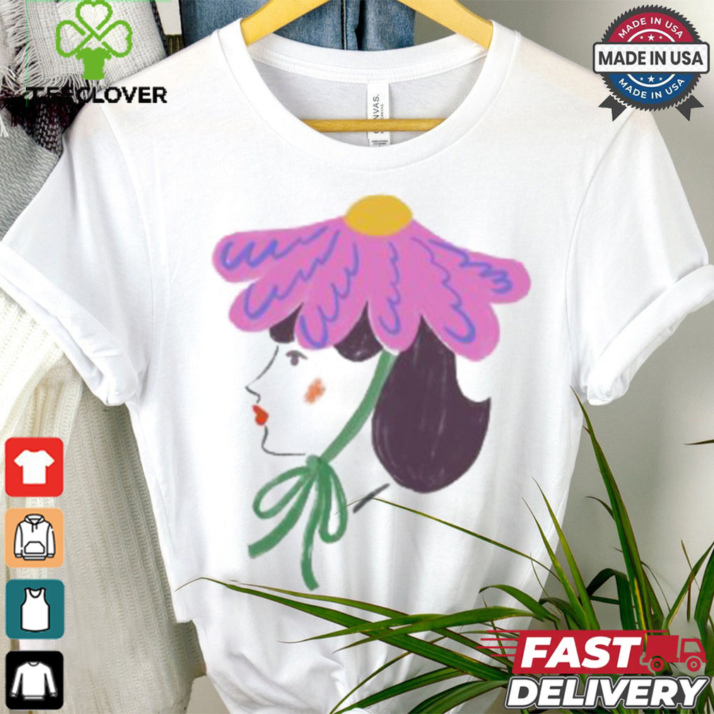 Flower human sketch art shirt Flower human sketch art shirt