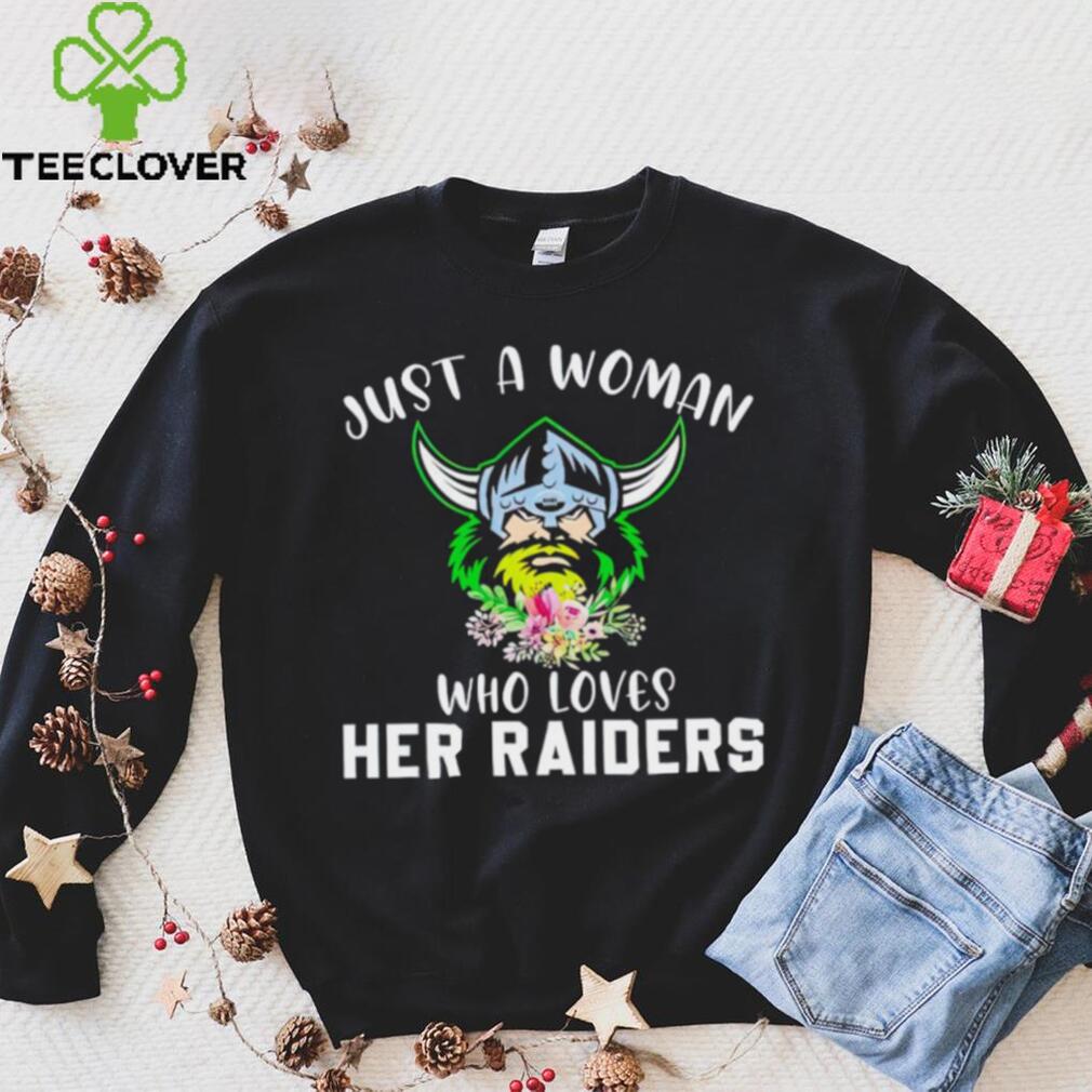 Flower just a woman who loves her Raiders shirt Flower just a woman who loves her Raiders shirt