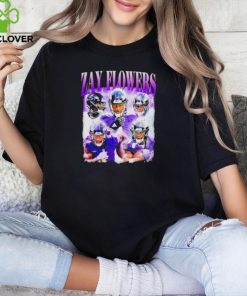 Flowers Baltimore Ravens football graphic shirt 1 Flowers Baltimore Ravens football graphic shirt