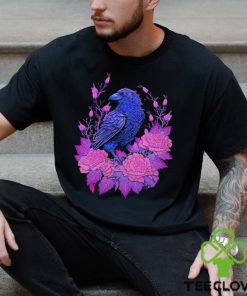 Flowers and Raven art shirt 2 Flowers and Raven art shirt