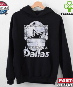 Flush the toilet I just took a Dallas Cowboys vintage shirt