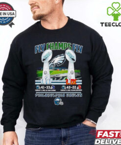 Fly Champs Fly 41 33 40 22 Philadelphia Eagles shirt