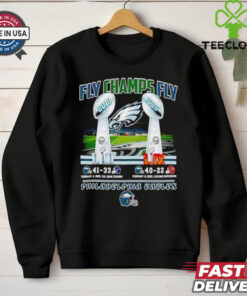 Fly Champs Fly 41 33 40 22 Philadelphia Eagles shirt