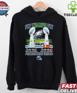 Fly Champs Fly 41 33 40 22 Philadelphia Eagles shirt