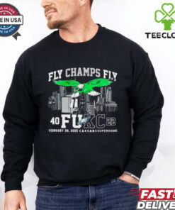 Fly Champs fly 40 fuck 22 city skyline shirt
