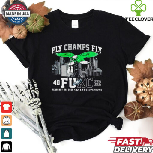 Fly Champs fly 40 fuck 22 city skyline shirt