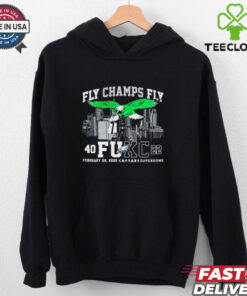 Fly Champs fly 40 fuck 22 city skyline shirt
