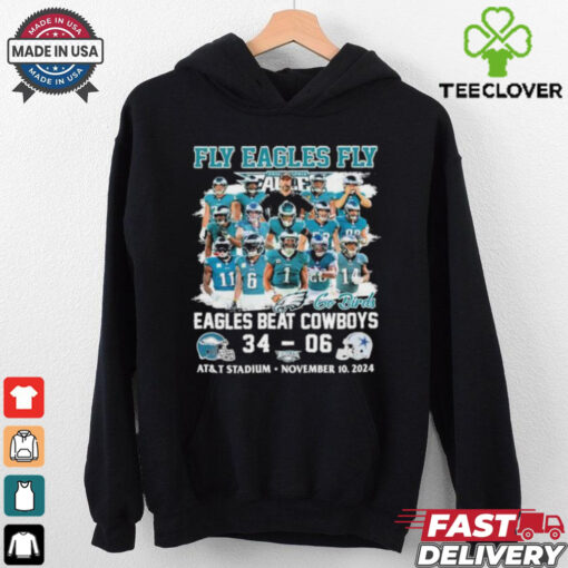 Fly Eagles Fly Philadelphia Eagles Beat Dallas Cowboys 34 06 Shirt