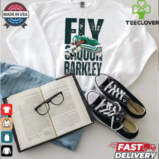 Fly Saquon Barkley Philadelphia Eagles Super Bowl LIX shirt