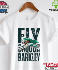 Fly Saquon Barkley Philadelphia Eagles Super Bowl LIX shirt