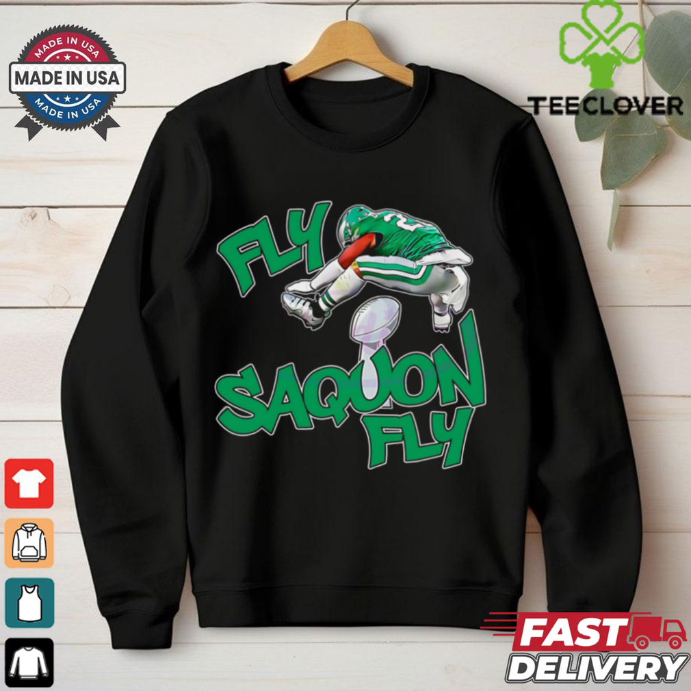 Fly Saquon Fly Eagles Saquon Barkley Super Bowl Lix shirt Fly Saquon Fly Eagles Saquon Barkley Super Bowl Lix shirt