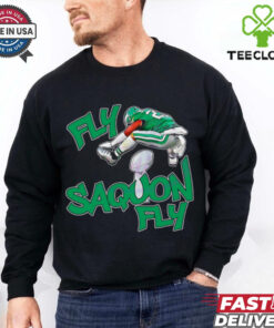 Fly Saquon Fly Eagles Saquon Barkley Super Bowl Lix shirt