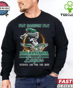 Fly Saquon Fly Philadelphia Eagles Sundays Are For The Bird Limited T Shirt