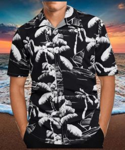 Flywake Men's Hawaiian Shirt Short Sleeves Printed Button Down Summer Beach Dress Shirts