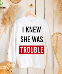 Flavor Flav Wearing I Knew She Was Trouble Shirt
