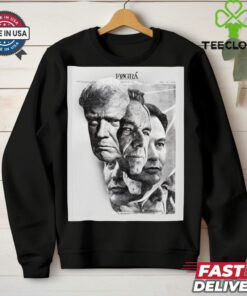 Fográ Donald Trump Elon Musk Robert Kennedy US Election 2024 White House President Poster t shirt