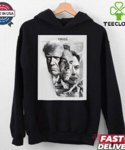 Fográ Donald Trump Elon Musk Robert Kennedy US Election 2024 White House President Poster t shirt