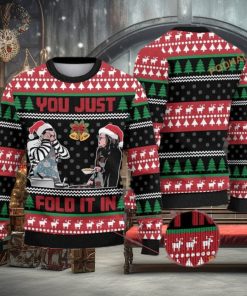 Fold in the Cheese Christmas Christmas 3D Family Christmas Sweater