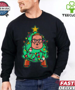 Foley Christmas tree cartoon shirt