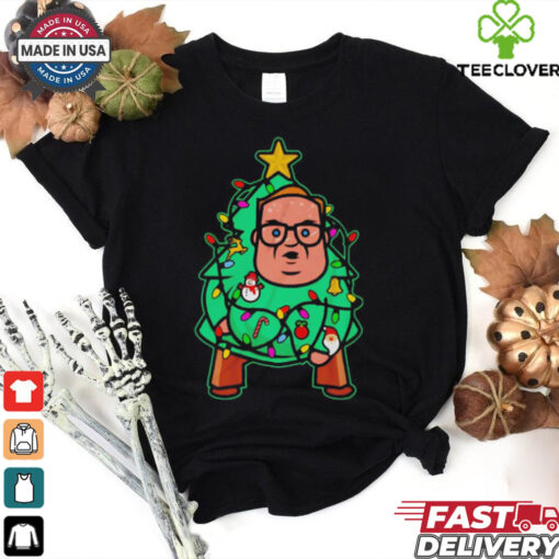 Foley Christmas tree cartoon shirt