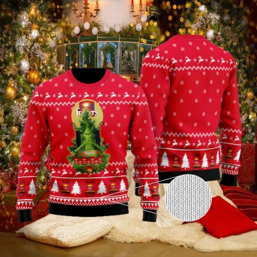 Folgers Grinch Snow Ugly Christmas Sweater